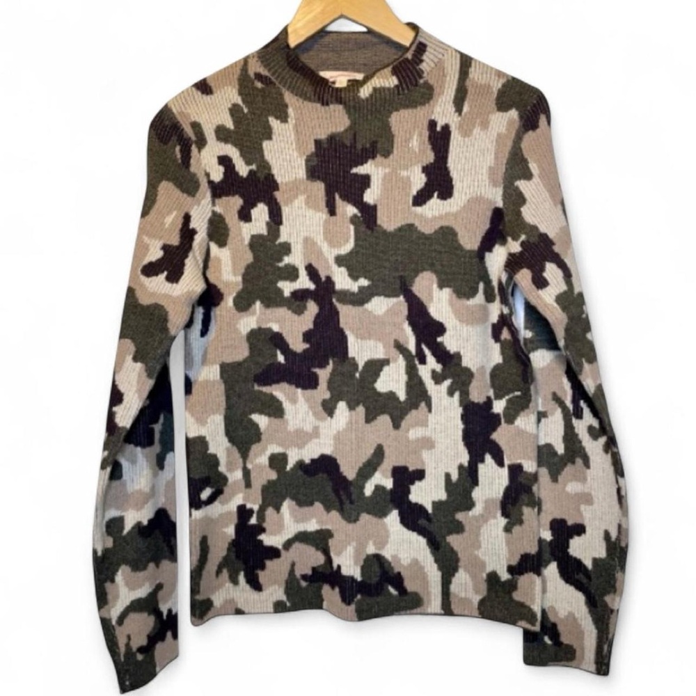 Boutique Mystree Camo Sweater